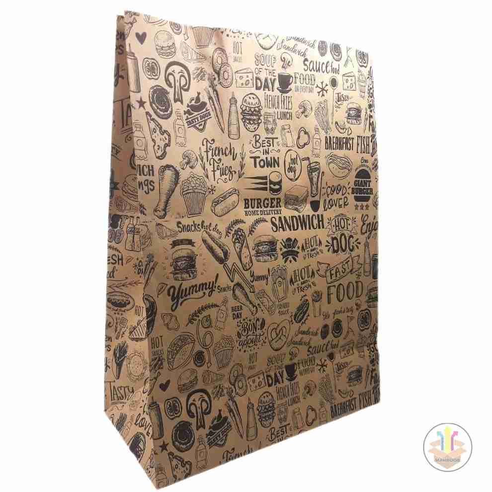 پاکت سوخاری و پیتزا