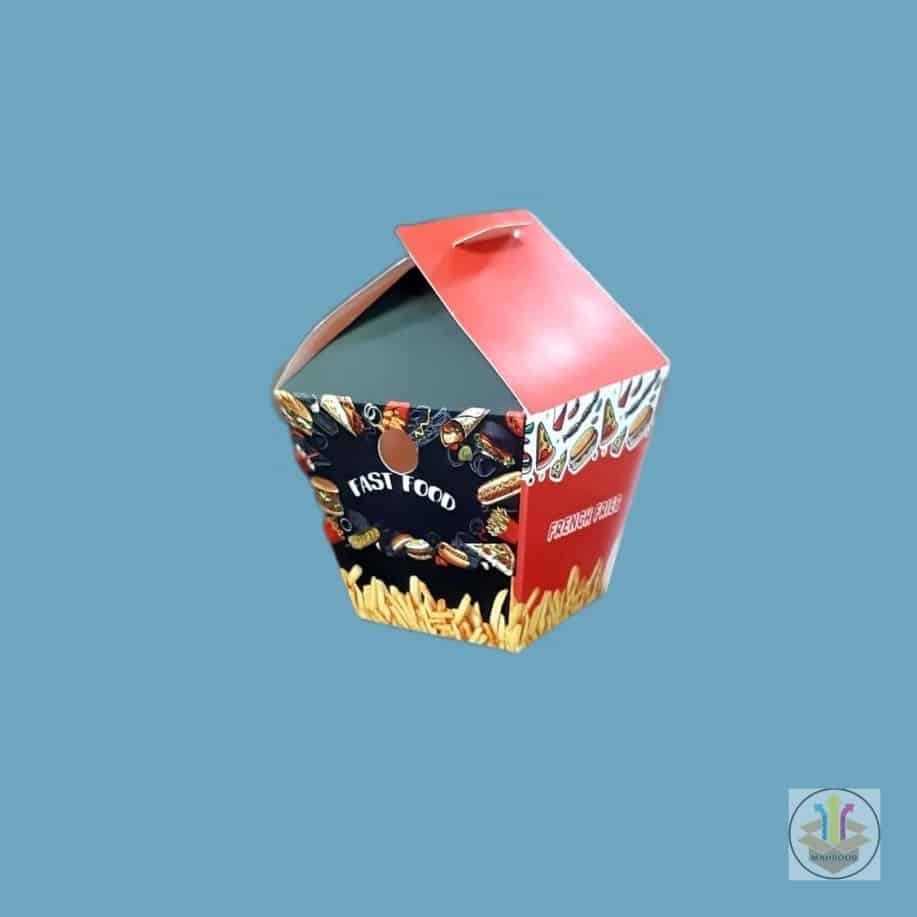 جعبه سیب زمینی طرح کلبه ۱