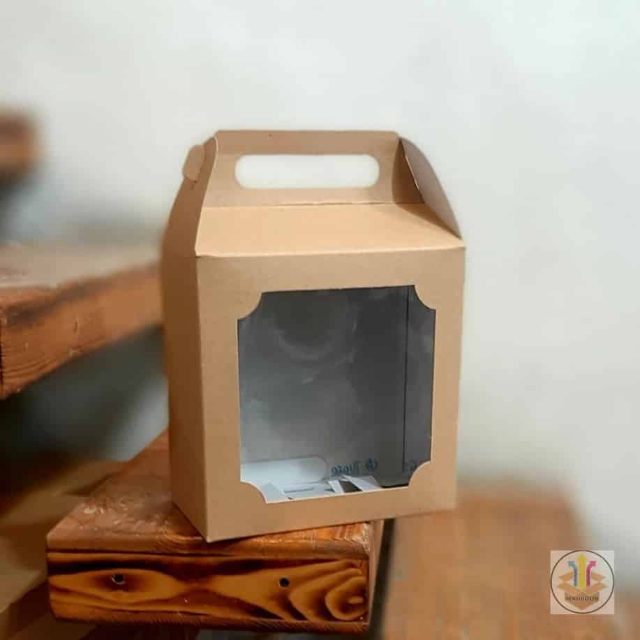 جعبه دسته‌دار ویترینی بزرگ